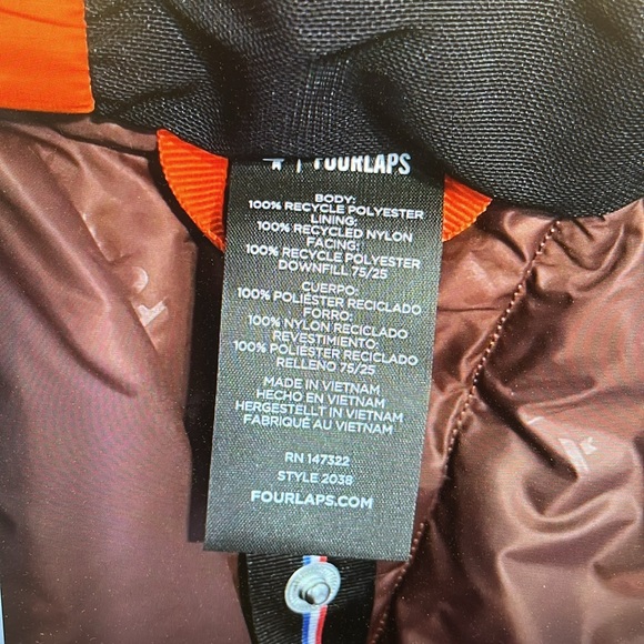 Vibrant Red Women's Ski Jacket - Picture 8 of 14